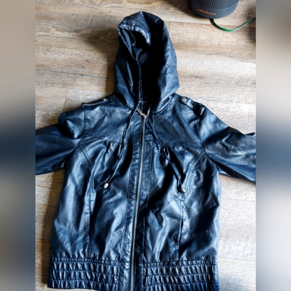 Women's leather jacket